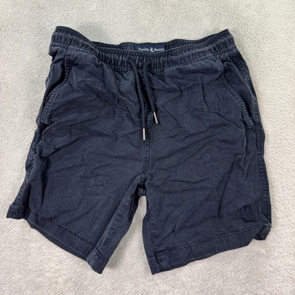 Psycho Bunny Shorts Lounge Drawstring Casual Comfy Cotton Blend Boys Large 14-16 - Picture 1 of 7